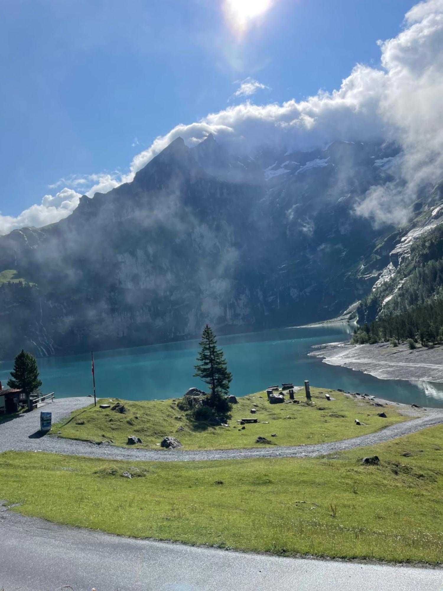 Lovely & Great Equipped Wooden Alp Chalet Flat Kandersteg Exterior foto